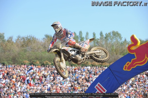 2009-10-03 Franciacorta - Motocross delle Nazioni 2825 Qualifying heat MX1 - Ryan Dungey - Suzuki 450 USA